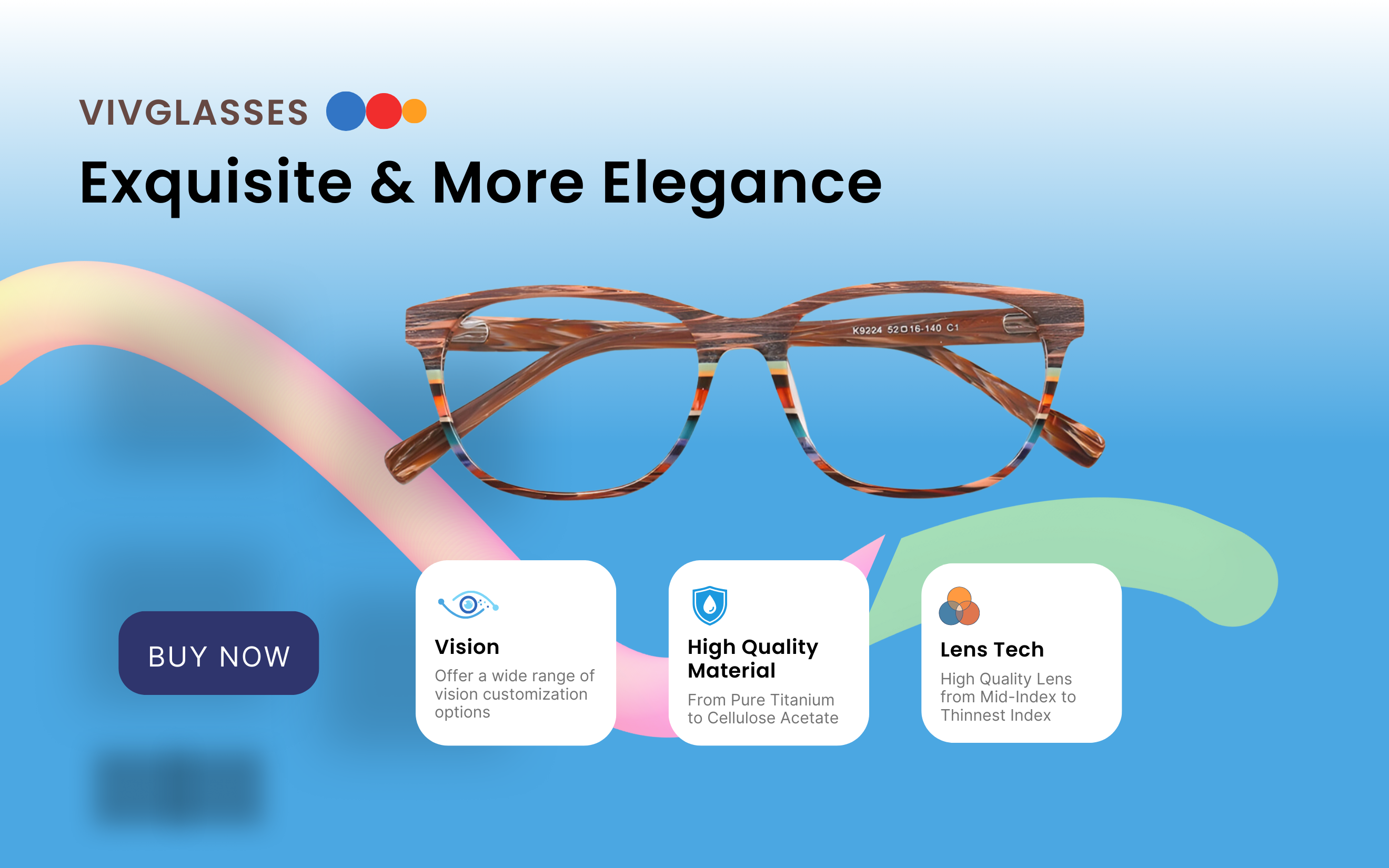 Discounted Premium and affordable Men, Women and Kid's Eyeglasses, High quality prescription and sunglasses from VivGlasses